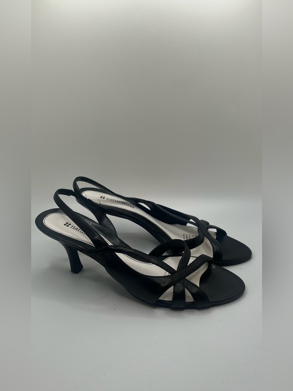 Naturalizer Women’s Black Prissy Slingback Dress Sandals Size 7 1/2,M